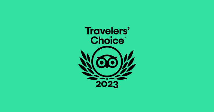 TripAdvisor Travelers' Choice 2023